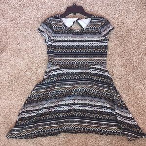 black epic threads patterned dress